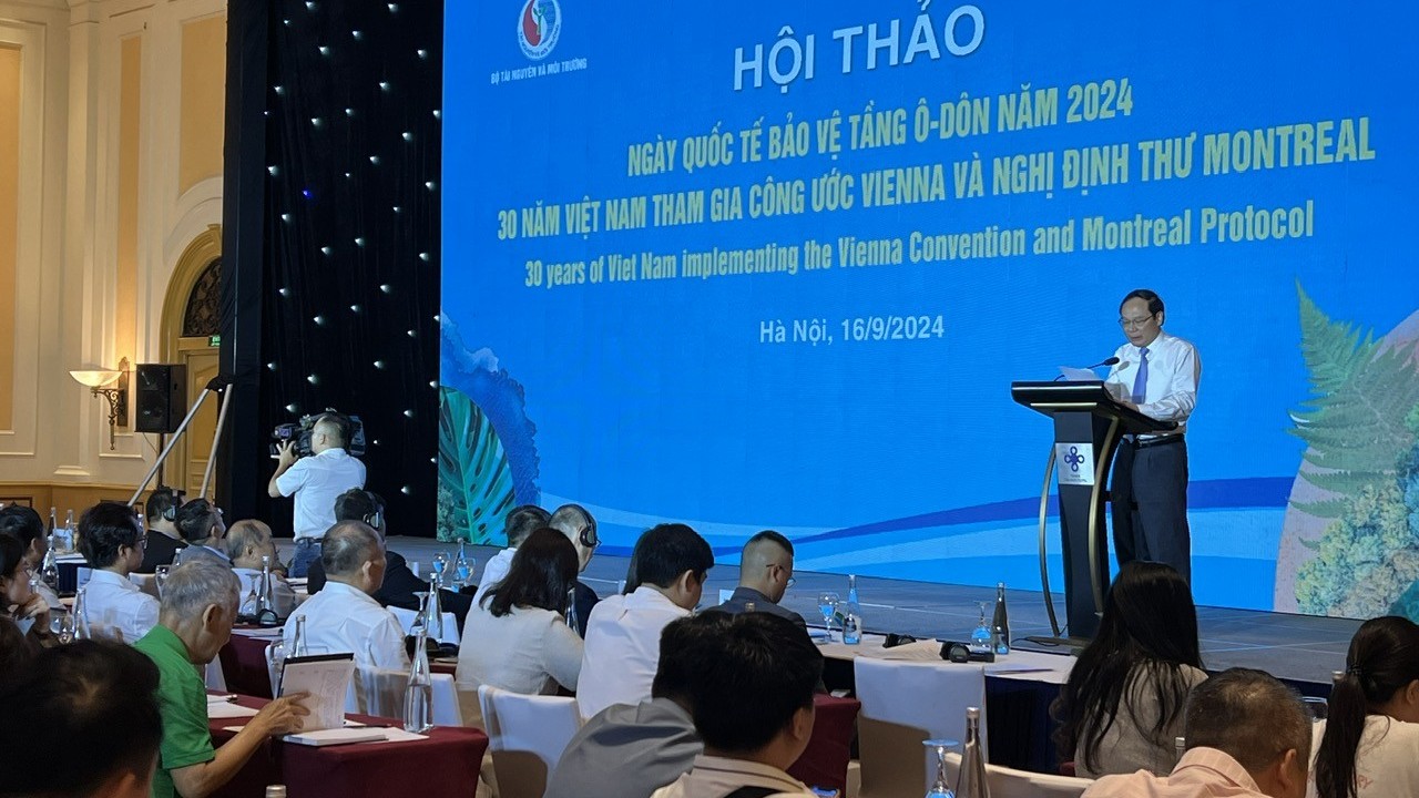 Việt Nam đạt được bước tiến mạnh mẽ trong công tác bảo vệ tầng ô-dôn