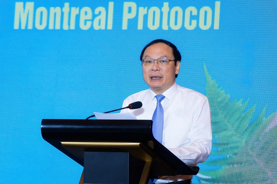 Việt Nam đã đạt được bước tiến mạnh mẽ trong công tác bảo vệ tầng ô-dôn Việt Nam đã đạt được bước tiến mạnh mẽ trong công tác bảo vệ tầng ô-dôn