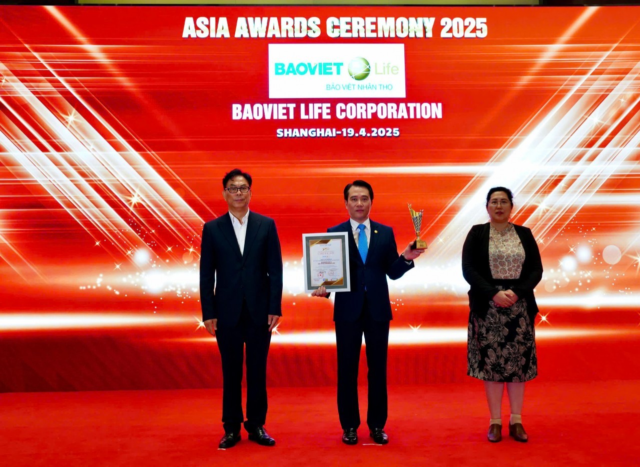 Bảo Việt Nhân thọ được vinh danh Top 10 M.Kl99.love code khuyến mãi tiêu biểu châu Á 2025
