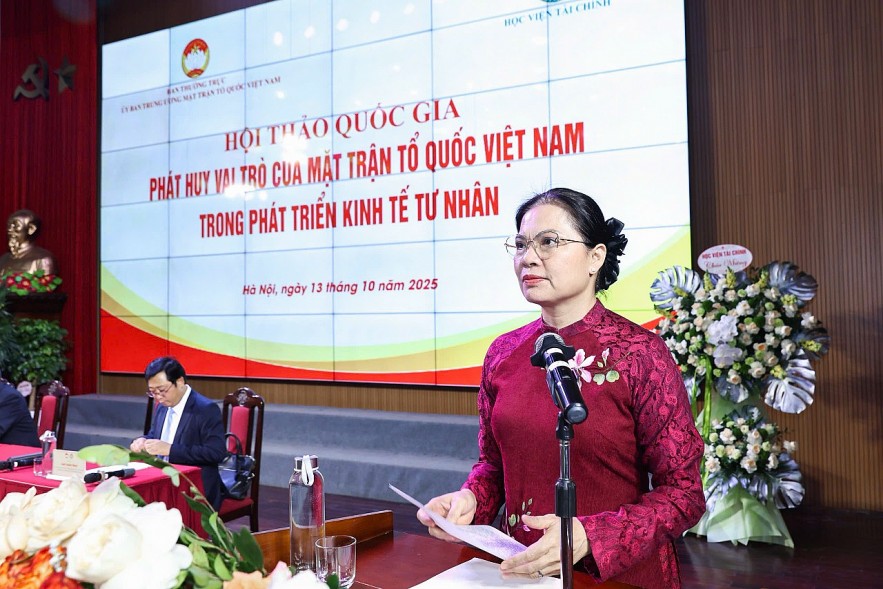 Phát huy vai trò của Mặt trận Tổ quốc Việt Nam trong thúc đẩy phát triển kinh tế tư nhân Phát huy vai trò của Mặt trận Tổ quốc Việt Nam trong thúc đẩy phát triển kinh tế tư nhân