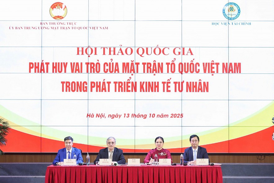 Phát huy vai trò của Mặt trận Tổ quốc Việt Nam trong thúc đẩy phát triển kinh tế tư nhân Phát huy vai trò của Mặt trận Tổ quốc Việt Nam trong thúc đẩy phát triển kinh tế tư nhân