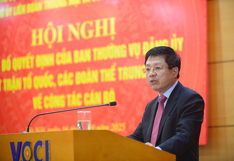 Thứ trưởng Bộ Kl99kl tải ứng dụng Hồ Sỹ Hùng được điều động làm Bí thư Đảng uỷ VCCI | VCCI