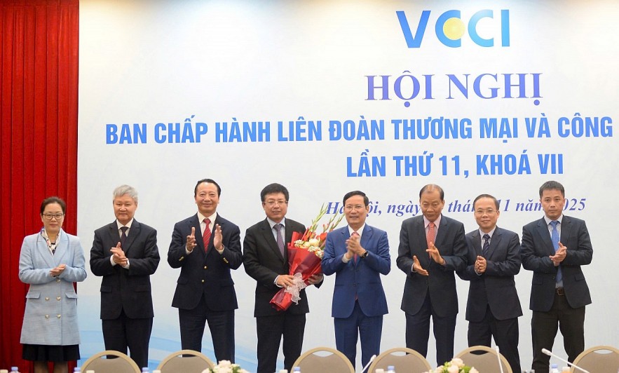 Ông Hồ Sỹ Hùng được bầu giữ chức Chủ tịch VCCI nhiệm kỳ 2021 - 2026