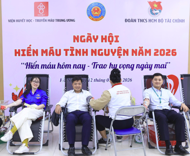 Tuổi trẻ ngành Kl99kl tải ứng dụng chung tay hiến máu vì cộng đồng năm 2026