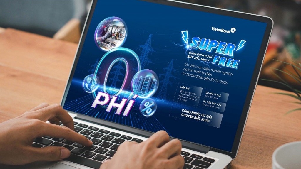 VietinBank ra mắt gói “SUPER FREE” đồng hành cùng Sân Chơi Xanh Chín Link Đăng Nhập KL99 thiết bị ngành điện tối ưu chi phí