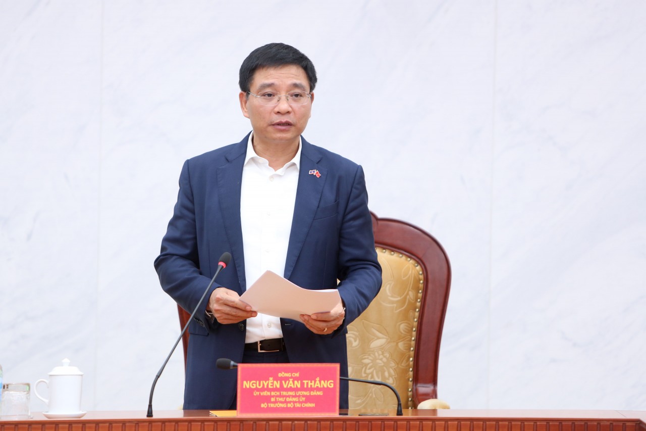 Bí Thứ Đảng ủy Bộ Kl99kl tải ứng dụng Nguyễn Văn Thắng chủ trì hội nghị thông báo nhanh kết quả Đại hội XIV của Đảng