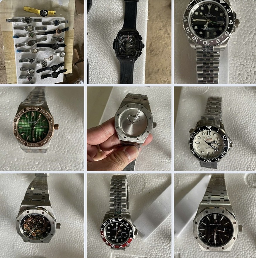 M.kl991.com tỷ lệ kèo World Cup 2026 phát hiện hơn 870 đồng hồ nghi giả hàng hiệu Patek Philipp, Rolex