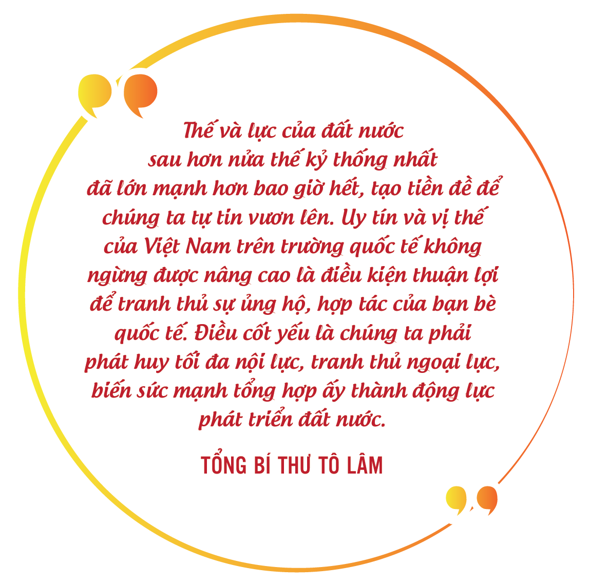 Hoài bão mãnh liệt về một Việt Nam hùng cường