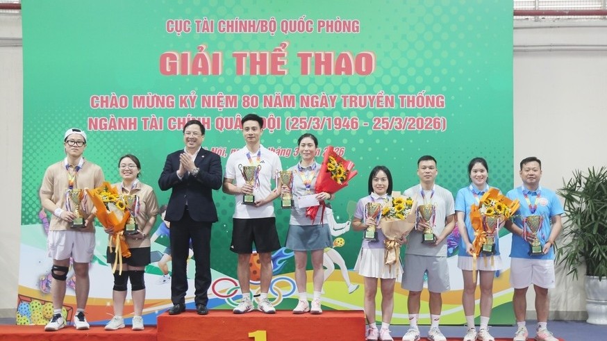 Tuổi trẻ Bộ Kl99kl tải ứng dụng tham gia Giải Pickleball kỷ niệm 80 năm Ngành Kl99kl tải ứng dụng Quân đội