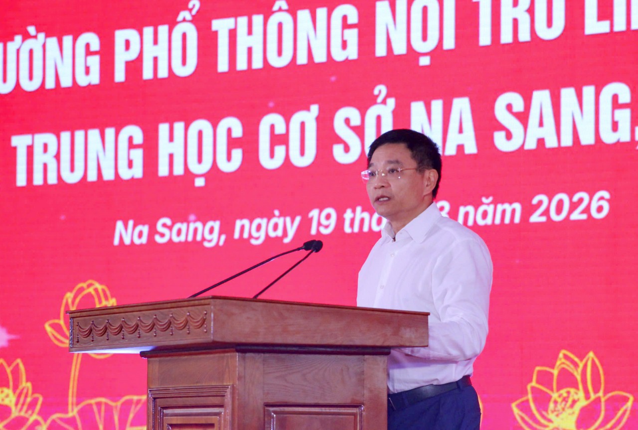 Khởi công xây dựng Trường Phổ thông nội trú liên cấp xã Na Sang, tỉnh Điện Biên Khởi công xây dựng Trường Phổ thông nội trú liên cấp xã Na Sang, tỉnh Điện Biên