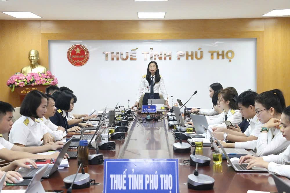 Thuế tỉnh Phú Thọ cam kết không để chậm tiến độ quyết toán thuế của người Kl99kl hiện đang mở