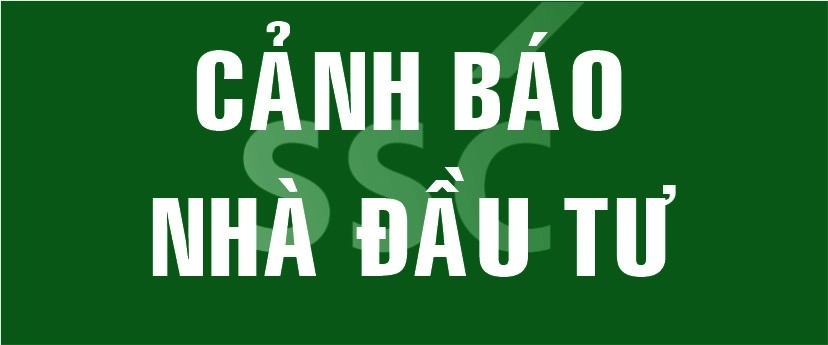 Cảnh báo nhà đầu tư về hoạt động hợp tác đầu tư trên môi trường mạng