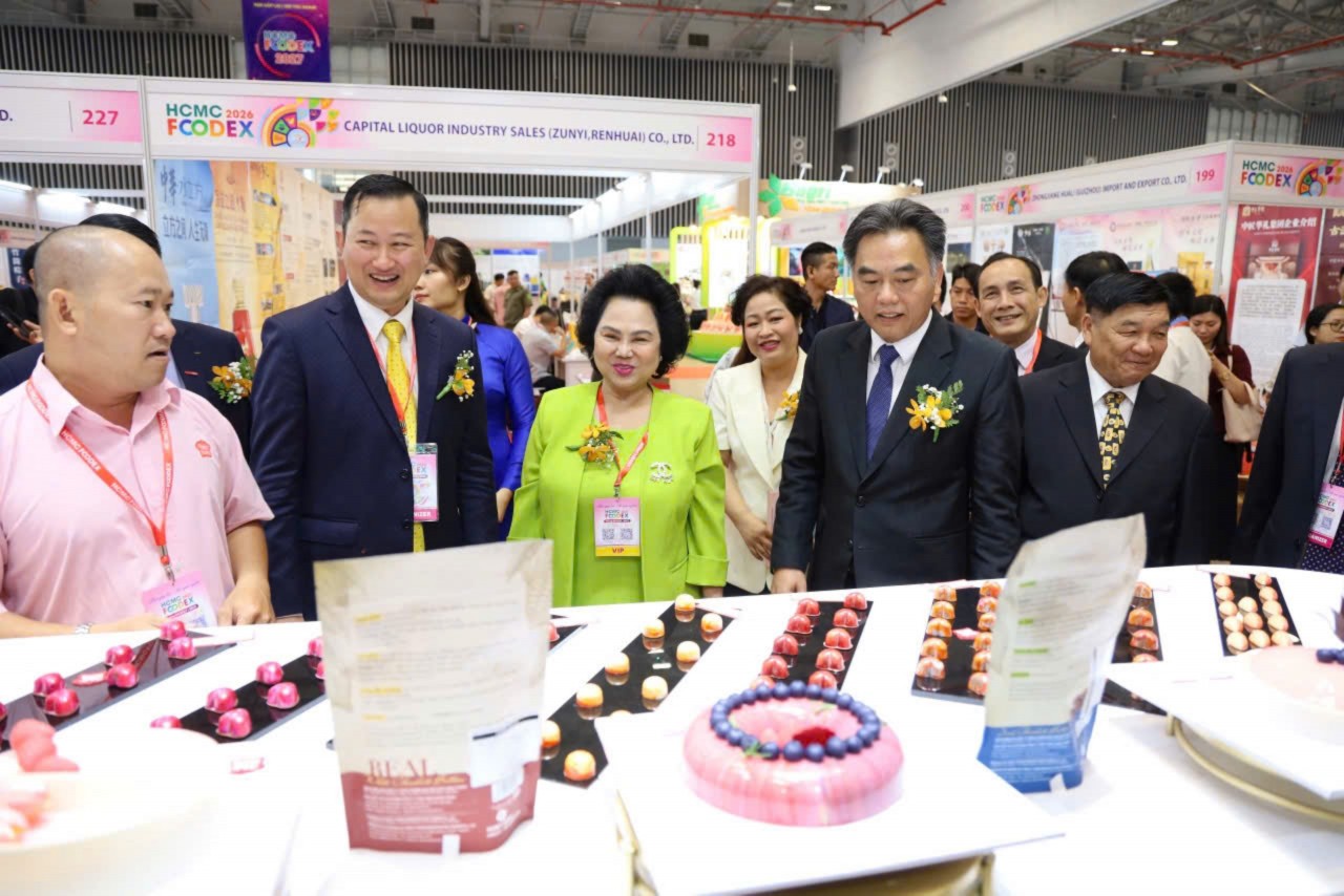 HCMC FOODEX 2026 kết nối giao thương, đưa thực phẩm TP.Hồ Chí Minh vào chuỗi toàn cầu