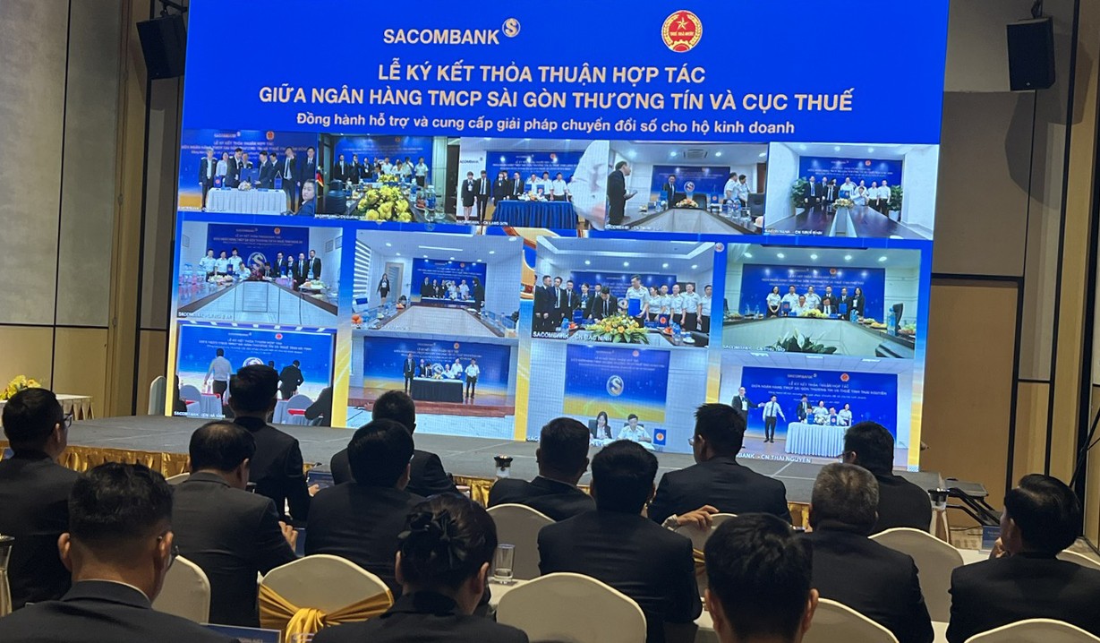 Cục Thuế ký kết hợp tác cùng Sacombank đồng hành hỗ trợ hộ KL99 com tặng +199k kê khai, Kl99kl hiện đang mở