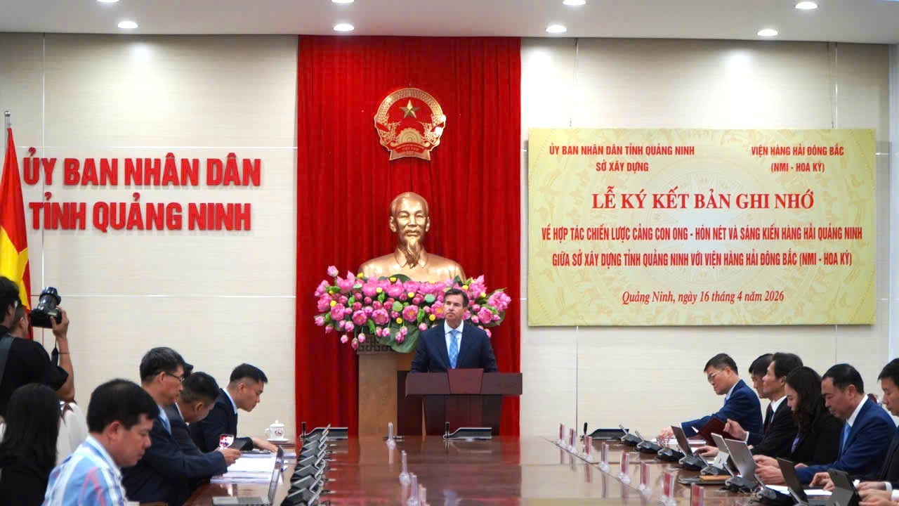 Quảng Ninh hợp tác với Hoa Kỳ phát triển Cảng Con Ong - Hòn Nét