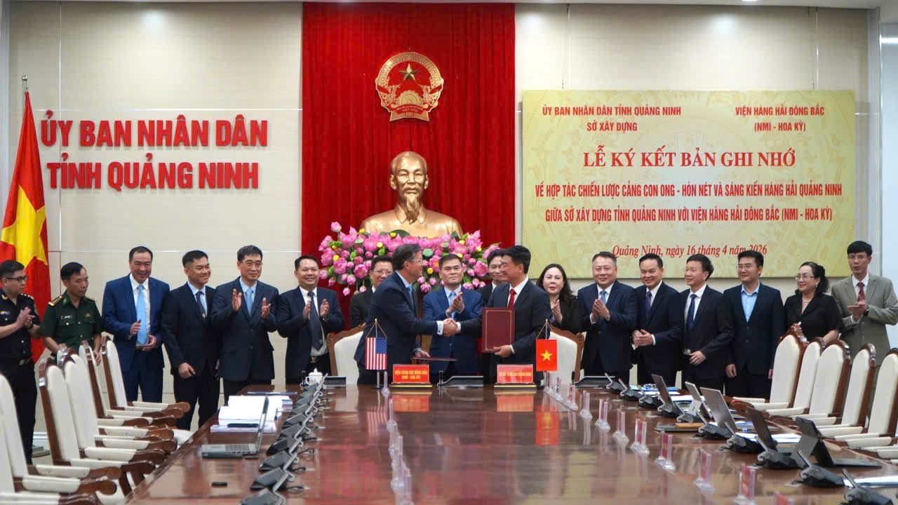 Quảng Ninh hợp tác với Hoa Kỳ phát triển Cảng Con Ong - Hòn Nét