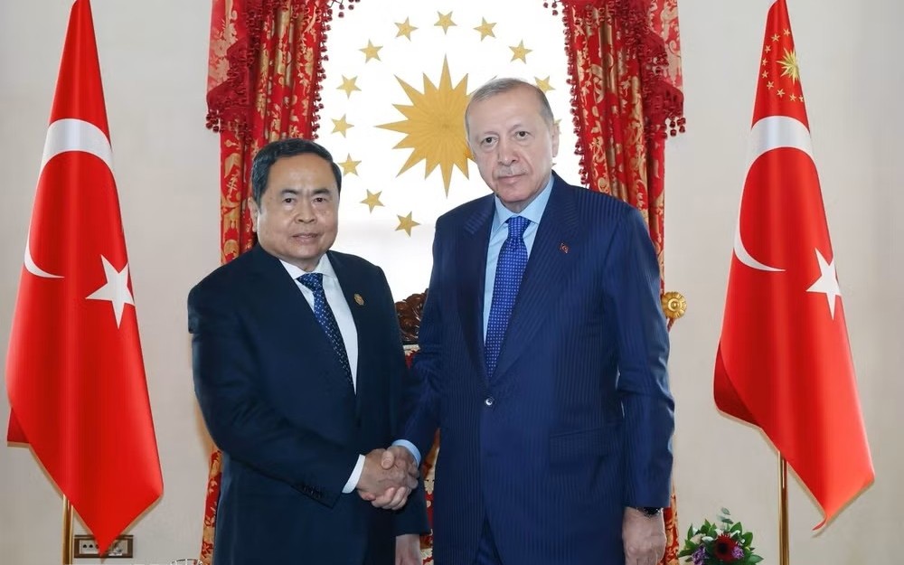 Chủ tịch Kl 99 Thể Thao Link Mới Trần Thanh Mẫn hội kiến Tổng thống Thổ Nhĩ Kỳ Recep Tayyip Erdogan