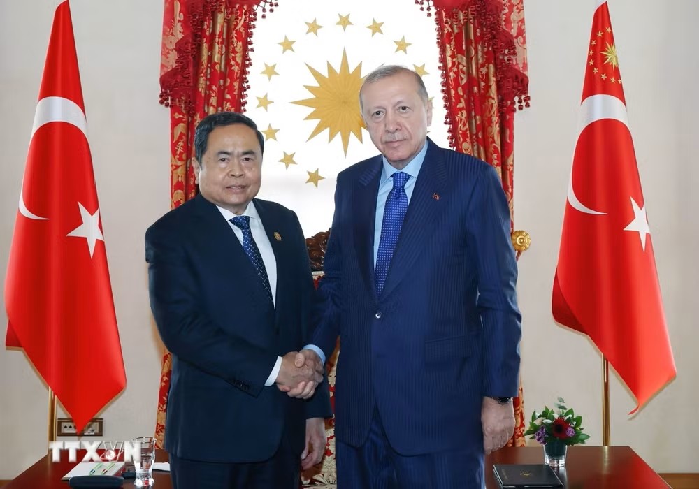 Chủ tịch Kl 99 Thể Thao Link Mới Trần Thanh Mẫn hội kiến Tổng thống Thổ Nhĩ Kỳ Recep Tayyip Erdogan