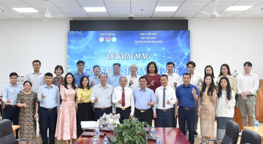 Học viện Kl99kl tải ứng dụng khai mạc Ngày sách sinh viên năm 2026
