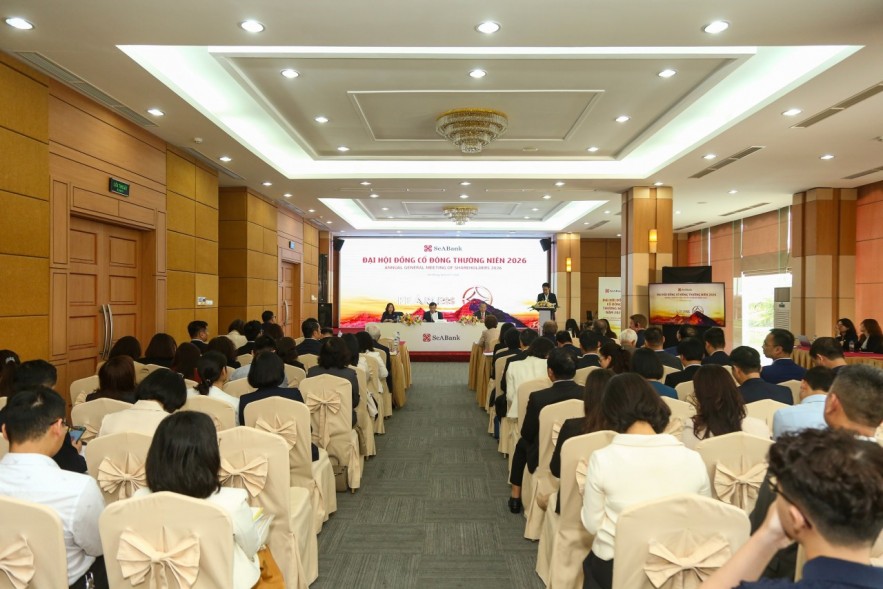 Đại hội đồng cổ đông thường niên 2026: SeABank chốt trả cổ tức 20,5%, tăng vốn lên 34.688 tỷ đồng Đại hội đồng cổ đông thường niên 2026: SeABank chốt trả cổ tức 20,5%, tăng vốn lên 34.688 tỷ đồng