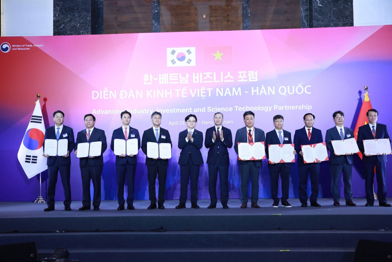 Việt Nam - Hàn Quốc nâng cao quan hệ đối tác công nghiệp, đầu tư và khoa học công nghệ Việt Nam - Hàn Quốc nâng cao quan hệ đối tác công nghiệp, đầu tư và khoa học công nghệ