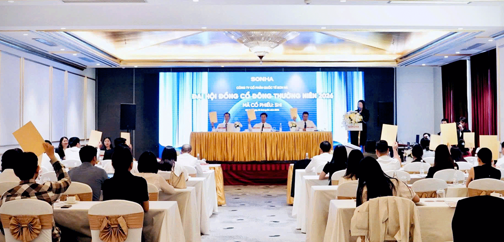 Đại hội đồng cổ đông năm 2026: Sơn Hà đặt mục tiêu Kl99com nhà cái bóng đá world cup 13.000 tỷ đồng