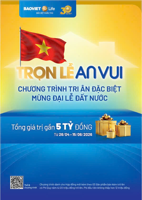 “Trọn Lễ an vui”: Bảo Việt Nhân thọ tri ân khách hàng dịp Lễ giỗ Tổ và 30/4 – 1/5 với 4.400 quà tặng ý nghĩa