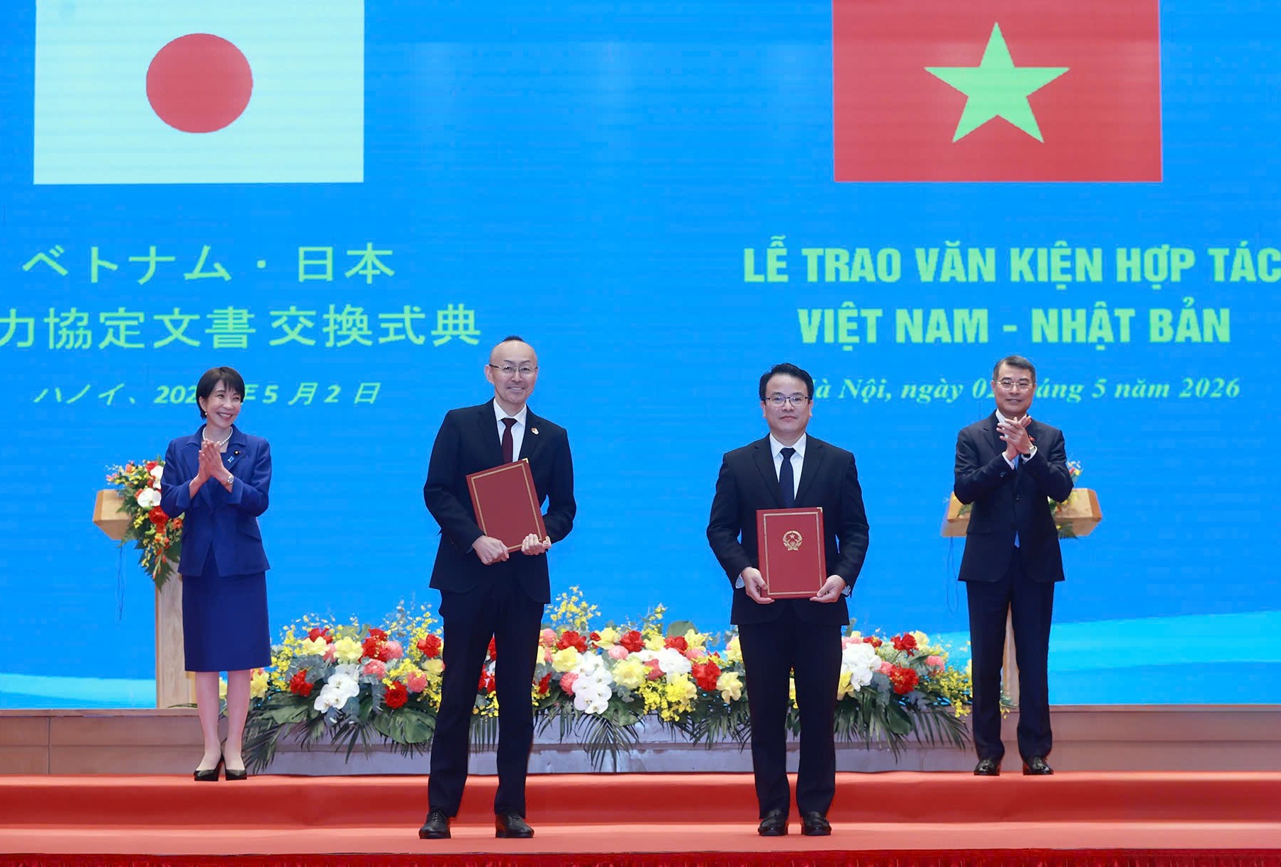 Nhiều văn kiện quan trọng được ký kết giữa Việt Nam và Nhật Bản