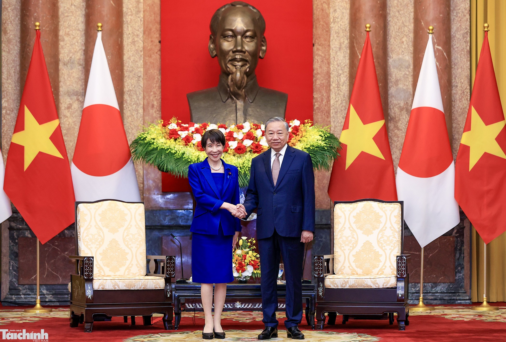 Tổng Bí thư, Chủ tịch nước Tô Lâm tiếp Thủ tướng Nhật Bản Takaichi Sanae