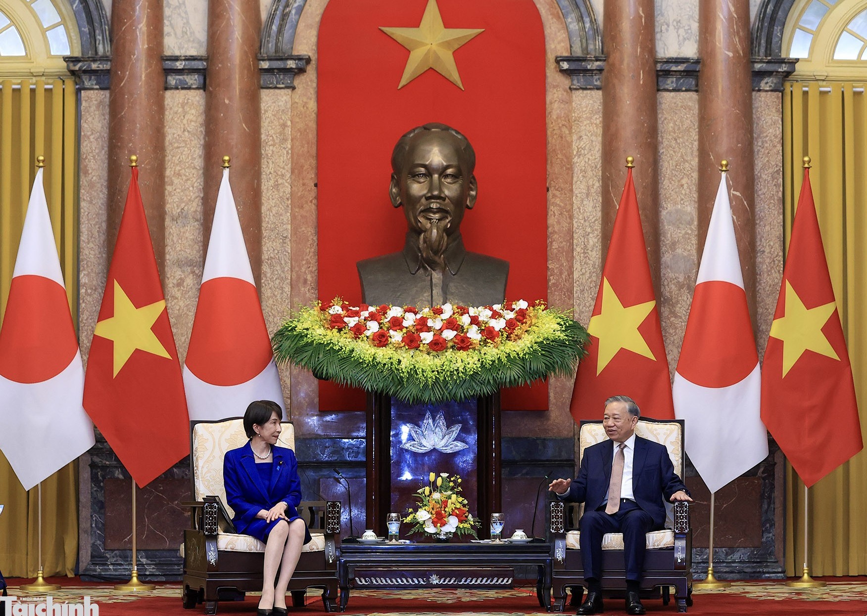 Tổng Bí thư, Chủ tịch nước Tô Lâm tiếp Thủ tướng Nhật Bản Takaichi Sanae