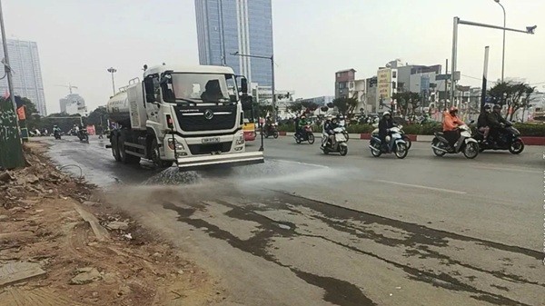 Hà Nội siết chặt vệ sinh môi trường tại các công trình xây dựng