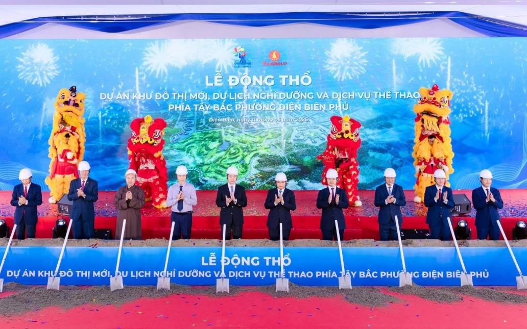 Vingroup đầu tư dự án đại đô thị và năng lượng xanh tại điện biên, kiến tạo cực tăng trưởng mới vùng Tây Bắc