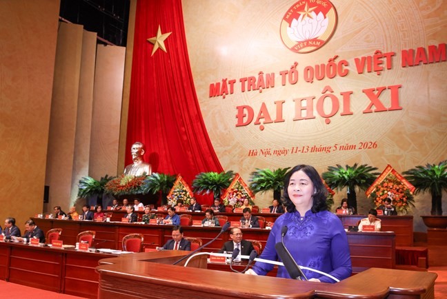 Đồng chí Bùi Thị Minh Hoài tiếp tục giữ chức Chủ tịch Ủy ban Trung ương Mặt trận Tổ quốc Việt Nam khóa XI