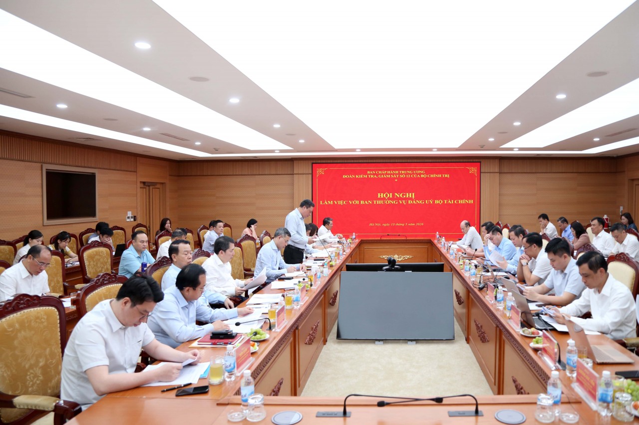 Đoàn kiểm tra, giám sát số 12 của Bộ Chính trị, Ban Bí thư làm việc với Ban Thường vụ Đảng ủy Bộ Kl99kl tải ứng dụng
