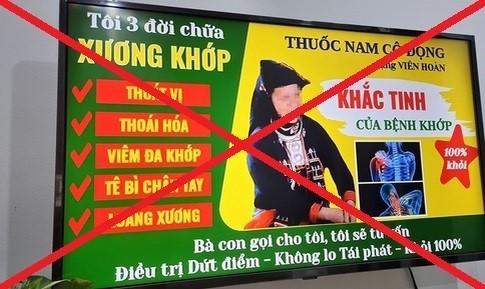 Kiểm tra, xử lý nghiêm vi phạm quảng cáo, khám chữa bệnh bằng thuốc y học cổ truyền Kiểm tra, xử lý nghiêm vi phạm quảng cáo, khám chữa bệnh bằng thuốc y học cổ truyền