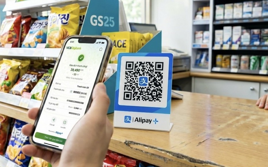 Vietcombank mở rộng thanh toán QR xuyên biên giới tới Nhật Bản và Hồng Kông