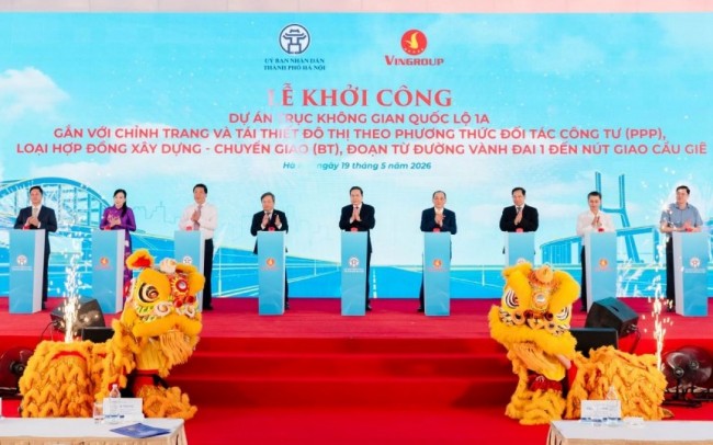 Khởi công Dự án mở rộng Quốc lộ 1A đoạn từ Vành đai 1 đến nút giao Cầu Giẽ - kiến tạo trục Kl99com slot game hiện đại hiện đại bậc nhất Việt Nam