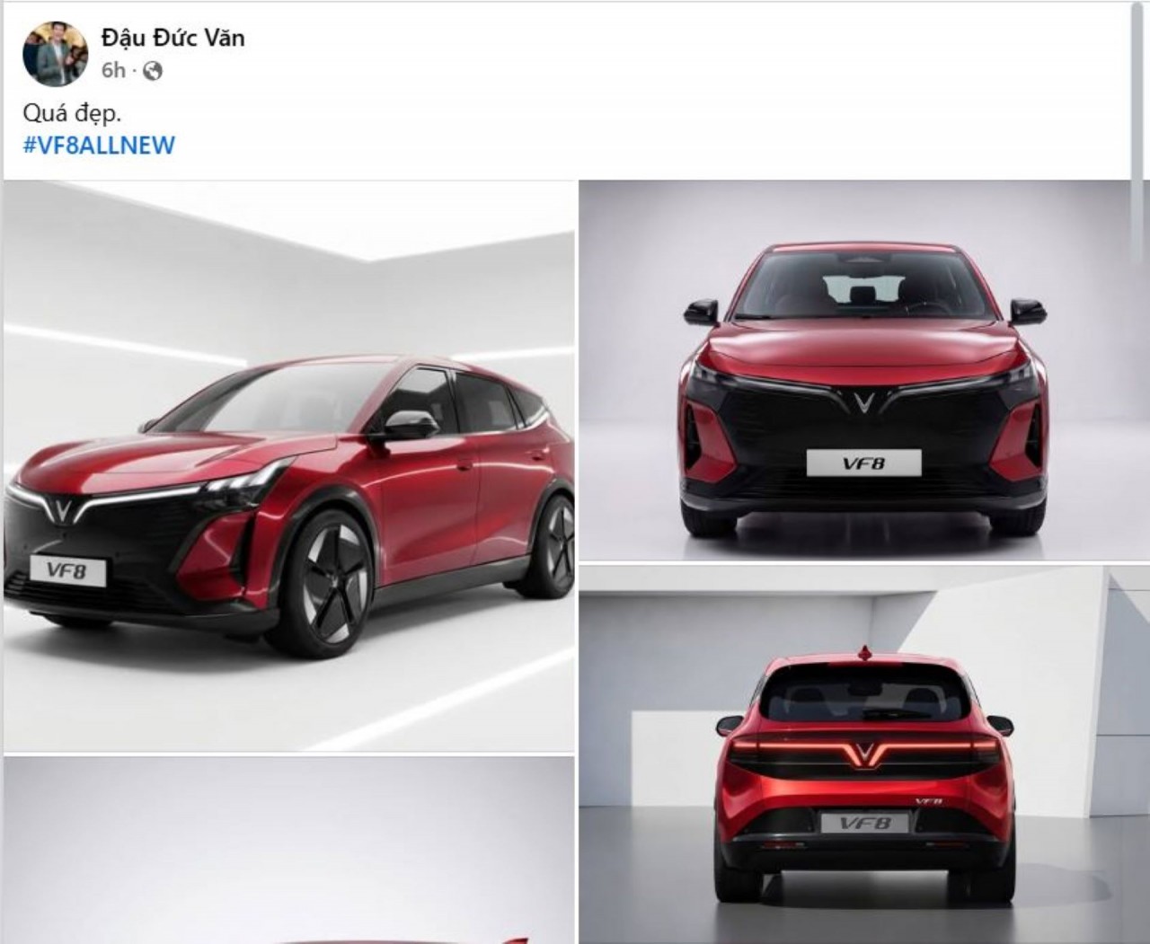 VinFast VF 8 thế hệ mới vừa ra mắt, hàng loạt chủ xe lập nhóm, chờ ngày mở cọc VinFast VF 8 thế hệ mới vừa ra mắt, hàng loạt chủ xe lập nhóm, chờ ngày mở cọc