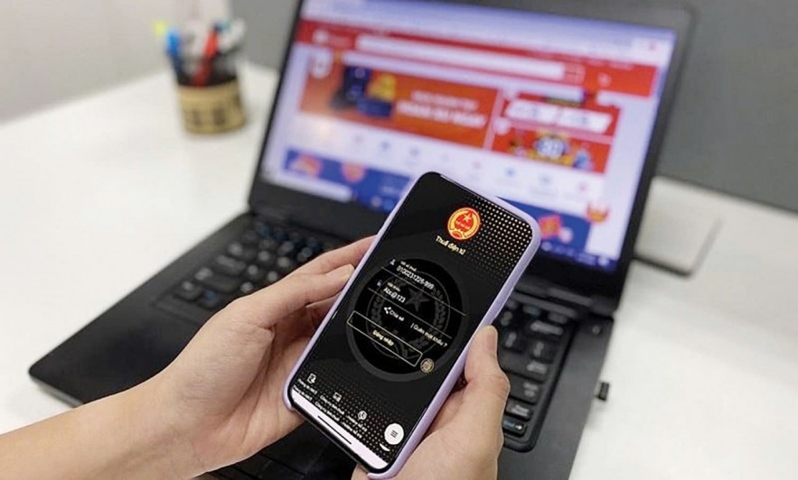 Sinh trắc học trên eTax Mobile: Thêm 