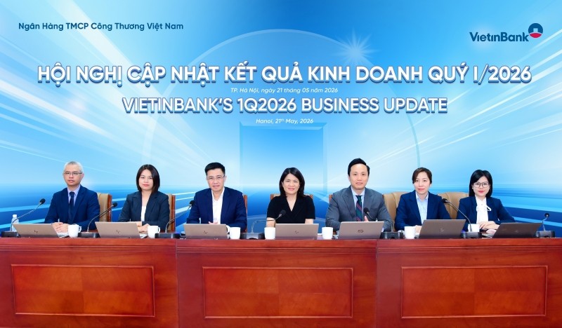 Quý I/2026: VietinBank tiếp tục nền tảng tăng trưởng bền vững