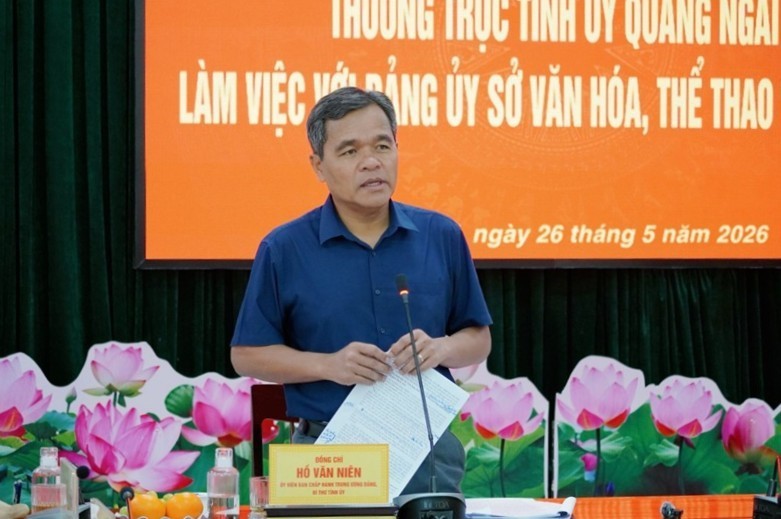 Quảng Ngãi thúc dòng vốn vào lĩnh vực văn hóa, du lịch