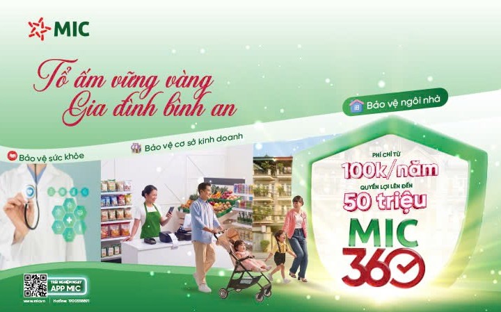 MIC 360: Đột phá giải pháp bảo hiểm “quốc dân”, bảo vệ toàn diện hộ KL99 com tặng +199k và gia đình Việt