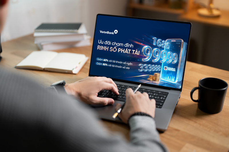 Cơ hội sở hữu tài khoản số đẹp từ ưu đãi lớn nhất năm của VietinBank Cơ hội sở hữu tài khoản số đẹp từ ưu đãi lớn nhất năm của VietinBank