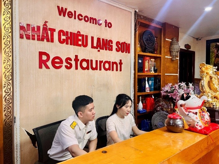 Công chức Thuế cơ sở 1 tỉnh Quảng Ninh hướng dẫn Sân Chơi Xanh Chín Link Đăng Nhập KL99 lập hóa đơn điện tử khởi tạo từ máy tính tiền trên phần mềm