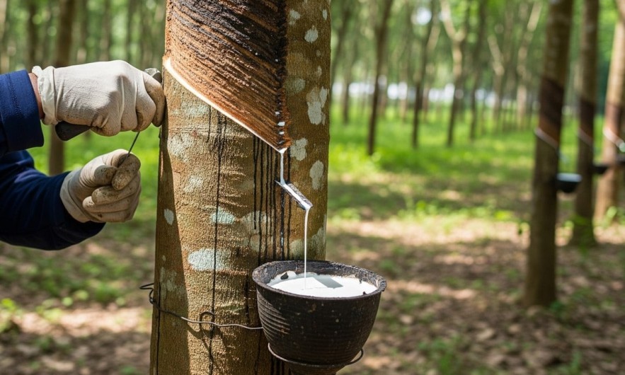 Ngày 28/5: Giá cao su trong nước ổn định, thế giới trái chiều
