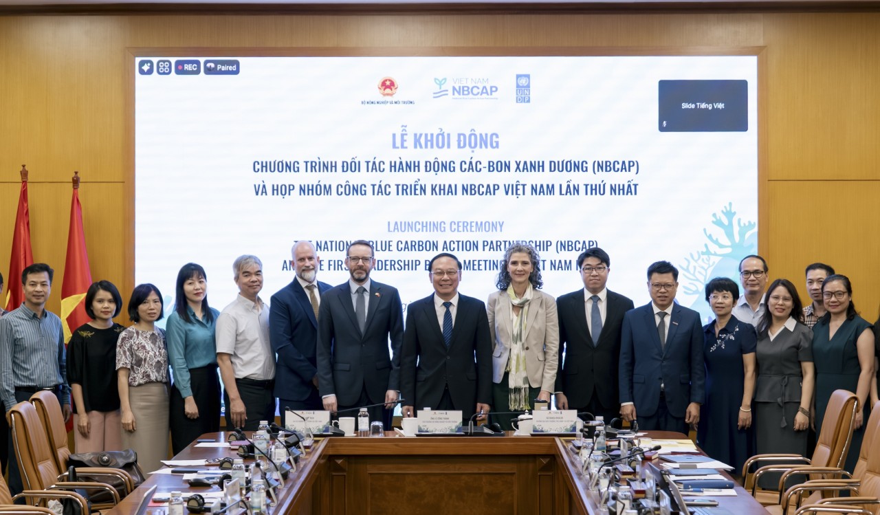 Khởi động Chương trình Đối tác hành động carbon xanh dương: Kích hoạt “nguồn vốn xanh” từ biển