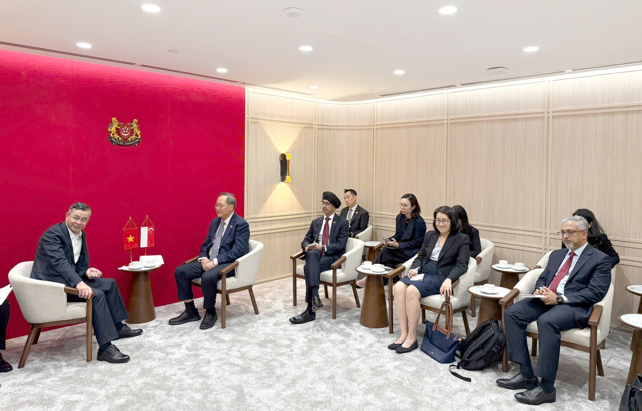 Việt Nam – Singapore hợp tác toàn diện trong lĩnh vực tài chính, kinh tế xanh và đổi mới sáng tạo Việt Nam – Singapore hợp tác toàn diện trong lĩnh vực tài chính, kinh tế xanh và đổi mới sáng tạo