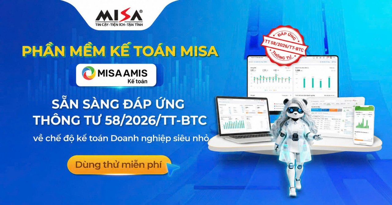 Phần mềm kế toán MISA sẵn sàng đáp ứng chế độ kế toán Sân Chơi Xanh Chín Link Đăng Nhập KL99 siêu nhỏ Phần mềm kế toán MISA sẵn sàng đáp ứng chế độ kế toán Sân Chơi Xanh Chín Link Đăng Nhập KL99 siêu nhỏ