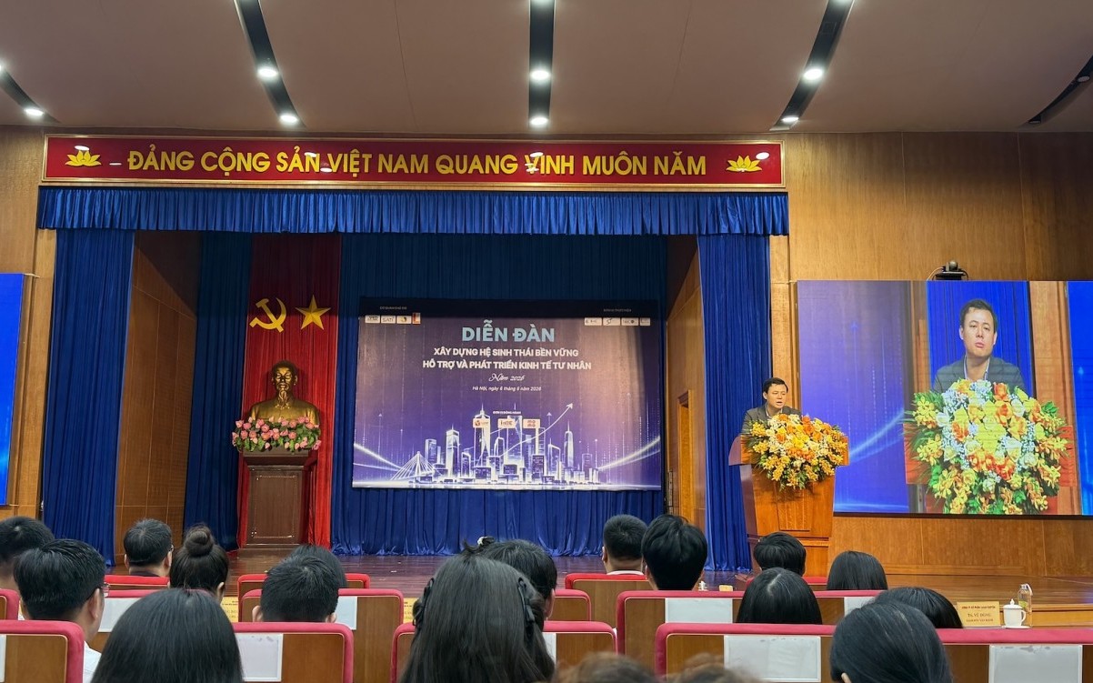 Xây dựng hệ sinh thái bền vững hỗ trợ và phát triển kinh tế tư nhân