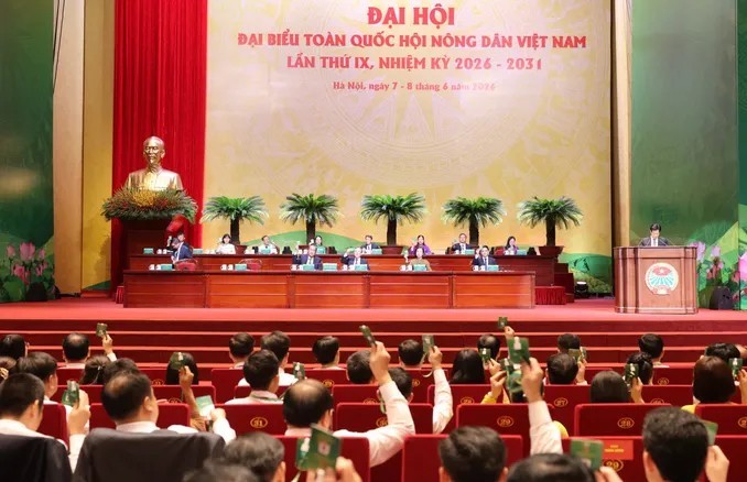 Gần 600 đại biểu đại diện hơn 10 triệu nông dân cả nước dự Đại hội Hội Nông dân Việt Nam lần thứ IX Gần 600 đại biểu đại diện hơn 10 triệu nông dân cả nước dự Đại hội Hội Nông dân Việt Nam lần thứ IX